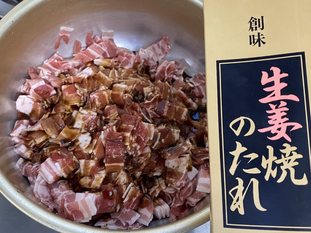 豚肉と生姜焼きのタレ
