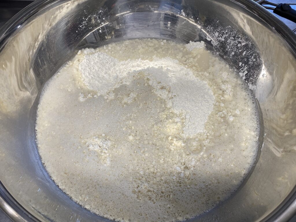 小麦粉と出汁
