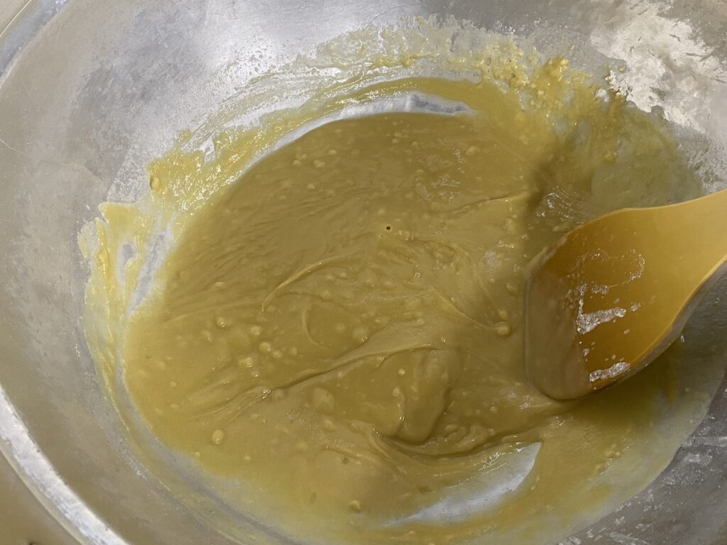 バターと小麦粉
