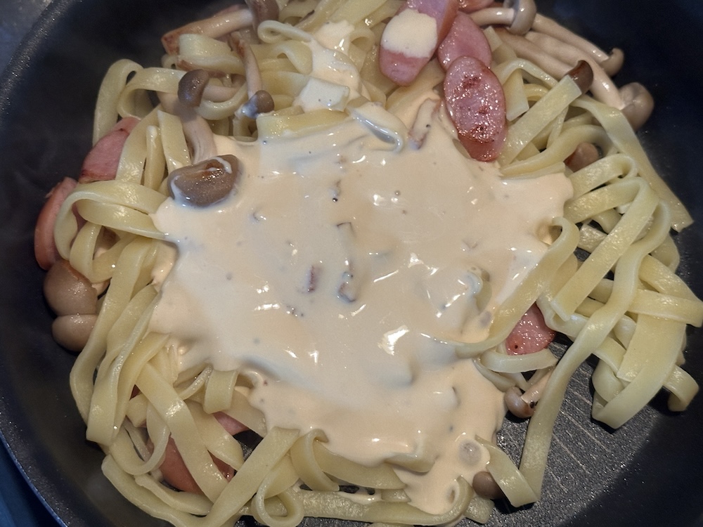 パスタとパスタソース