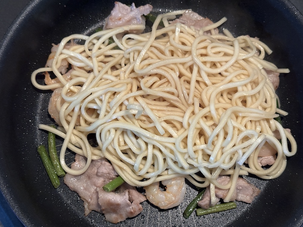 麺とソース