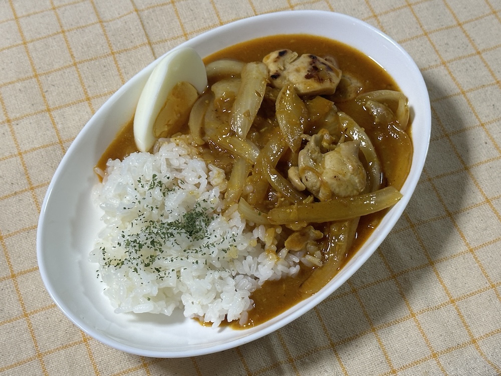 レモンチキンカレー