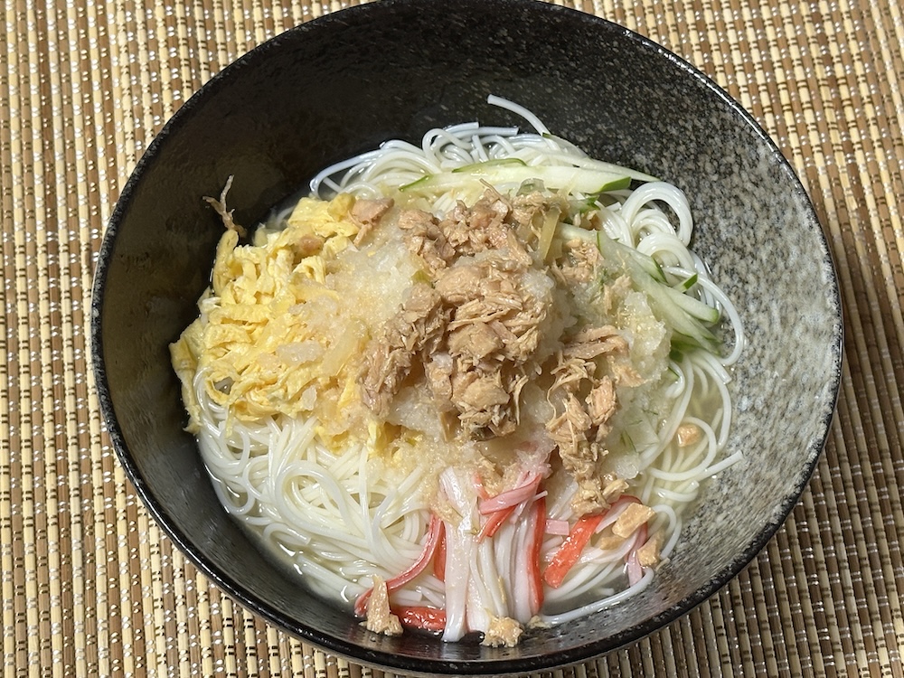 鶏かぼすそうめん