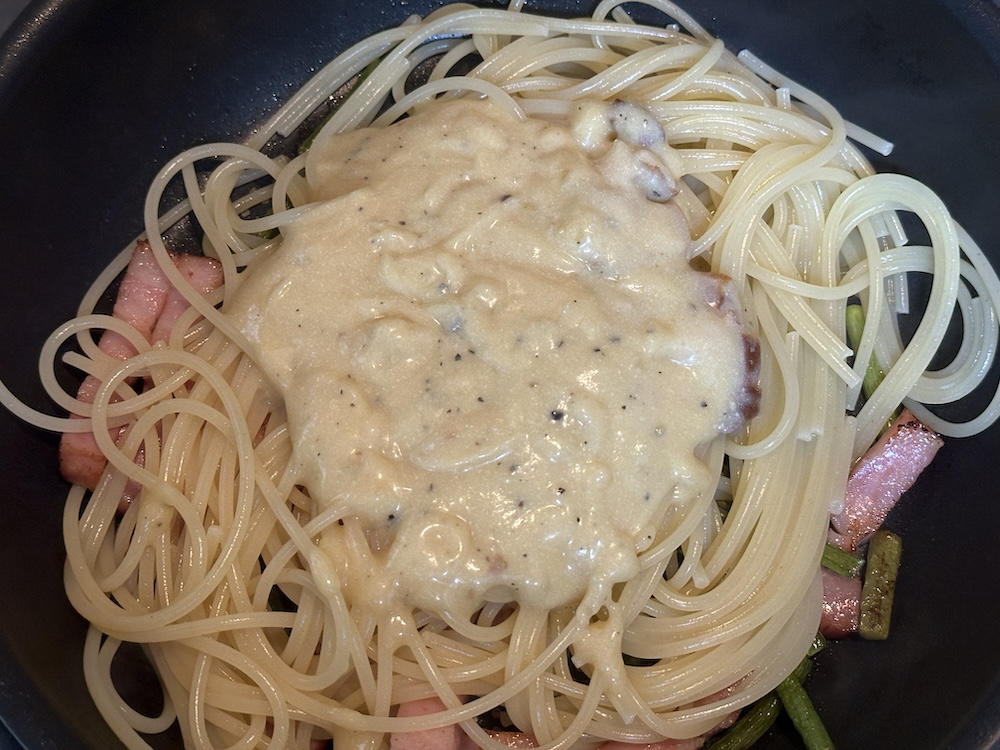 パスタとパスタソース