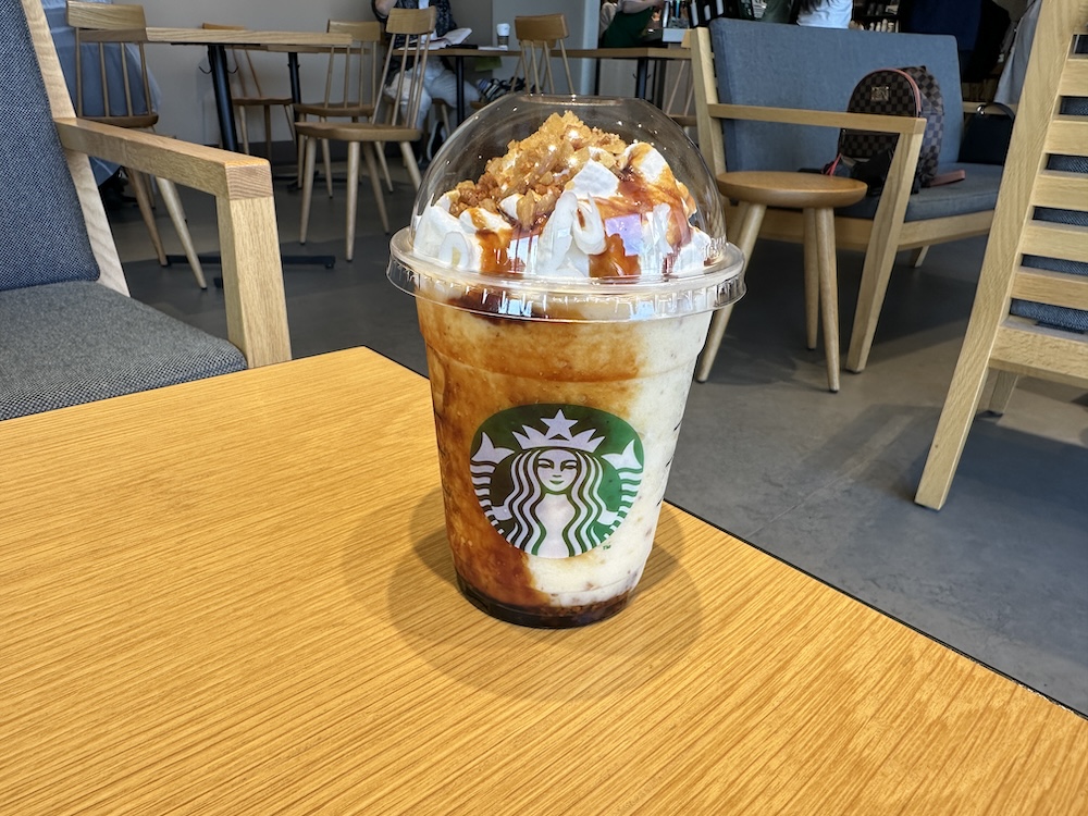 スタバのフラペチーノ