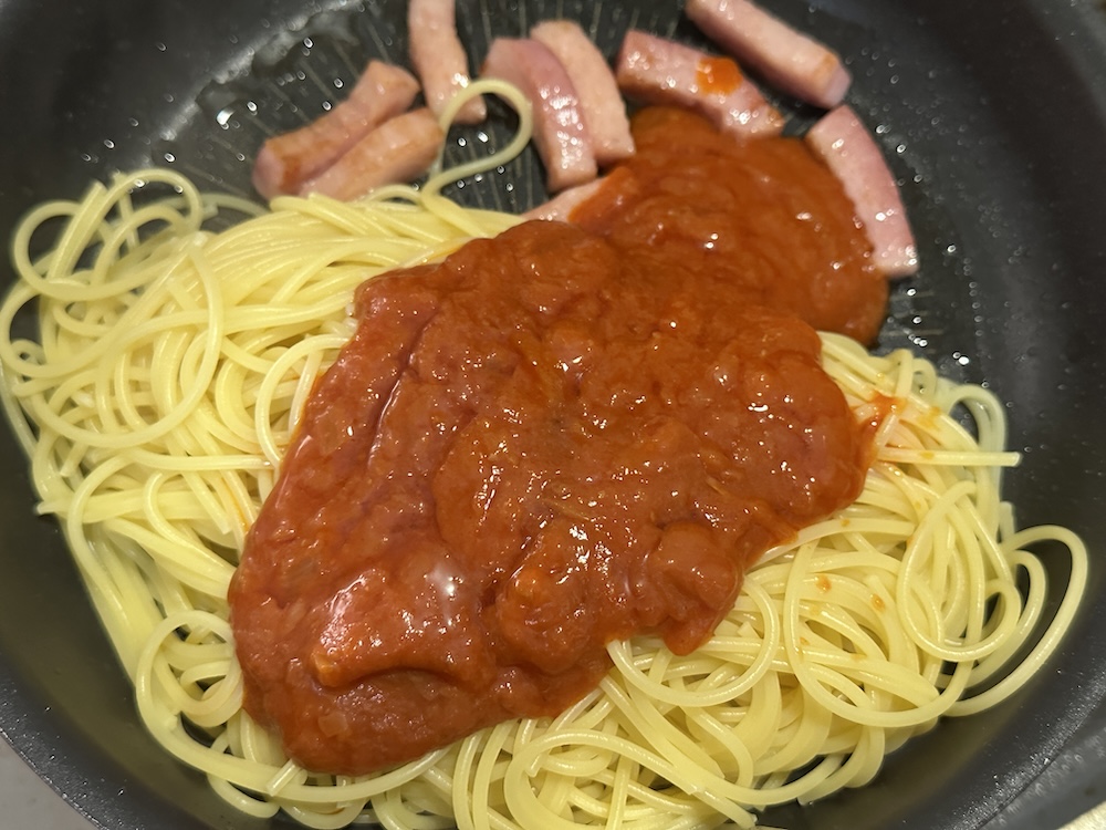 パスタとソース