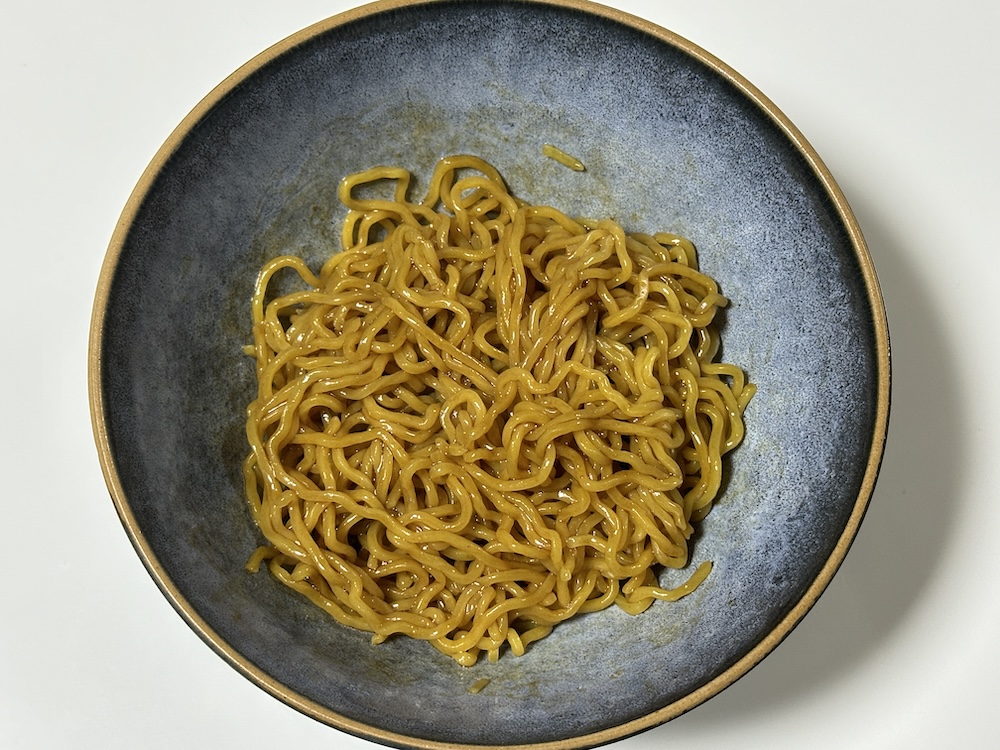 たれをからめた麺