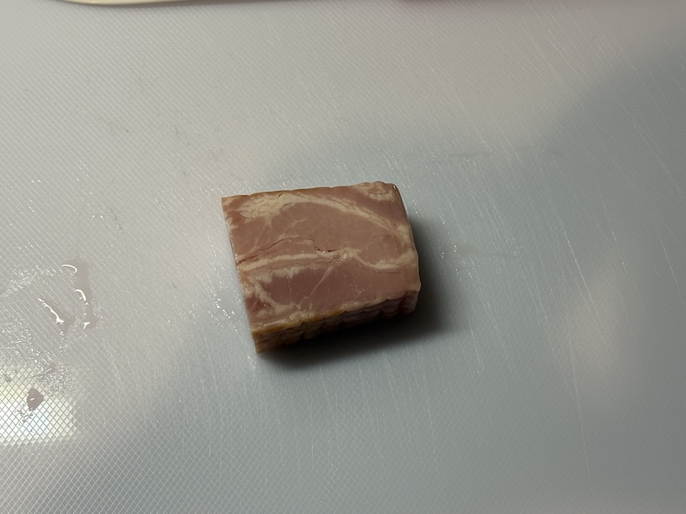 厚切りベーコン