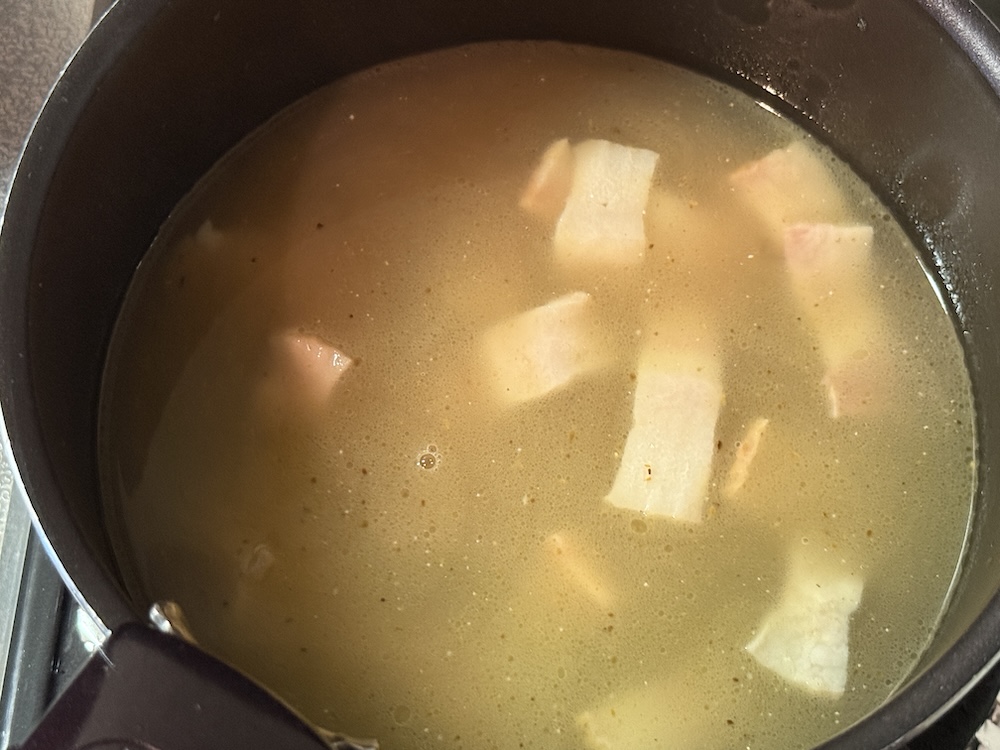 味付けしたスープ
