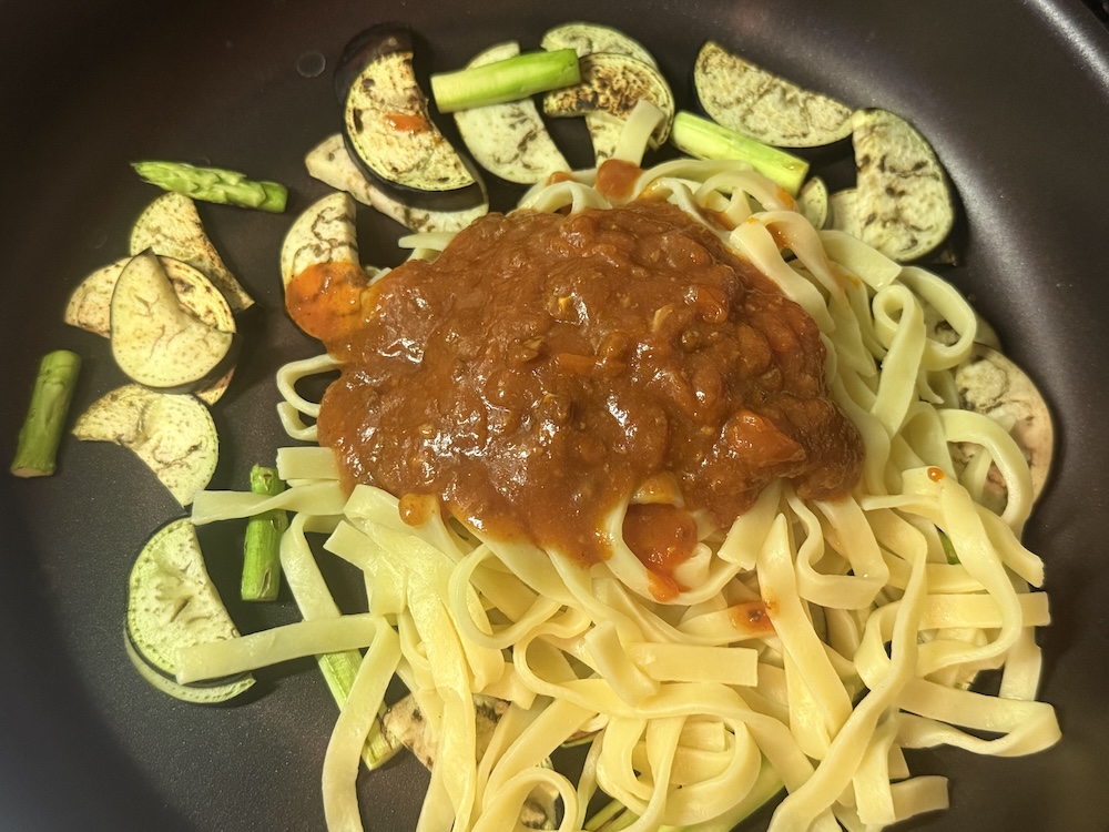 パスタソースとパスタ