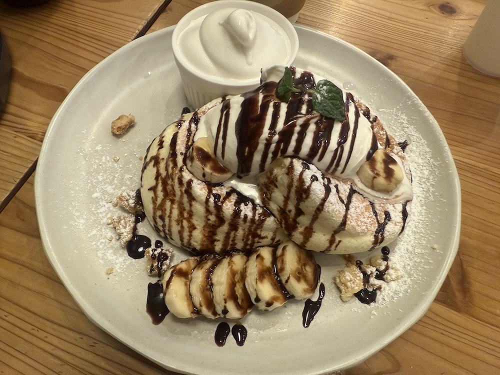 バナナパンケーキ