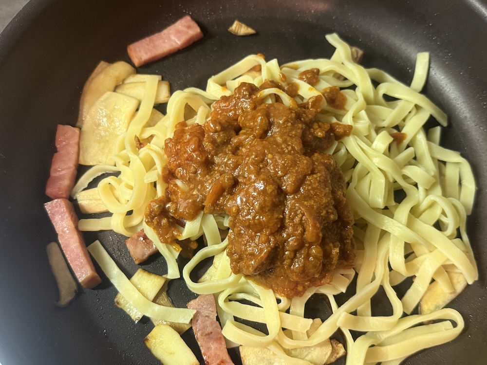 パスタとソース