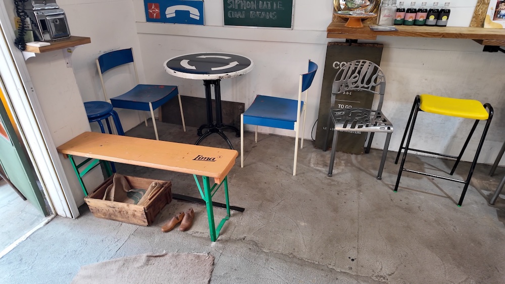 オシャレな店内