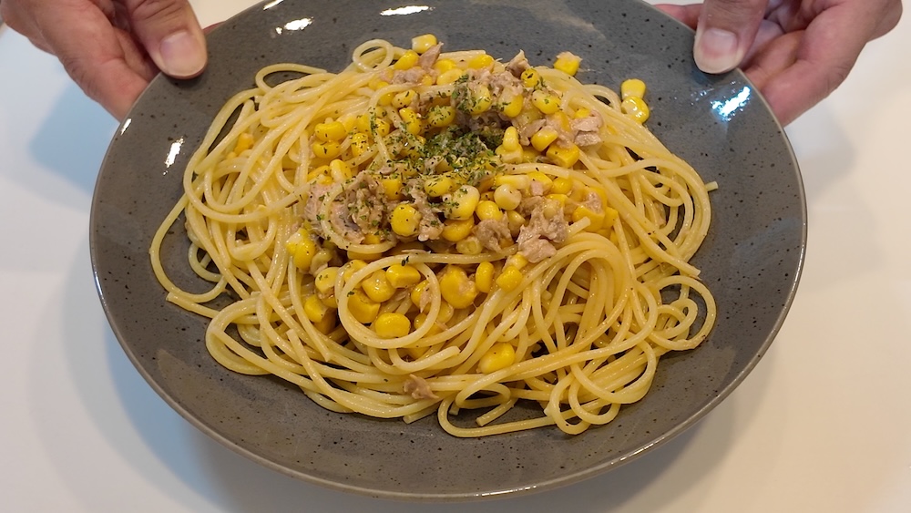 ツナコーンスパゲティー