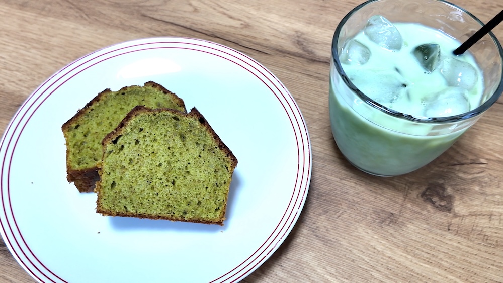 抹茶パウンドケーキ