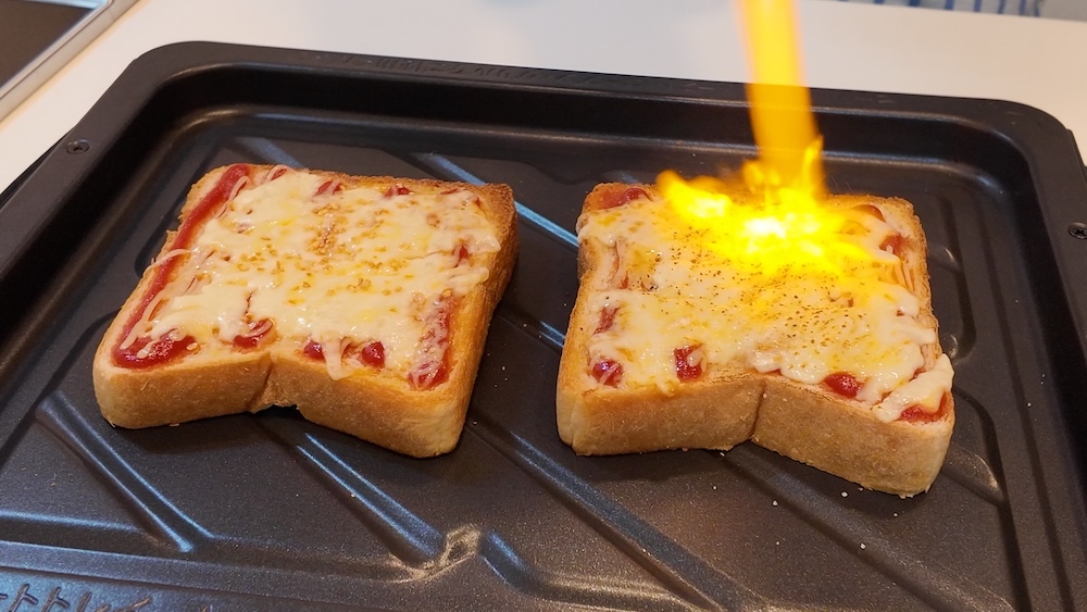 炙ったトースト