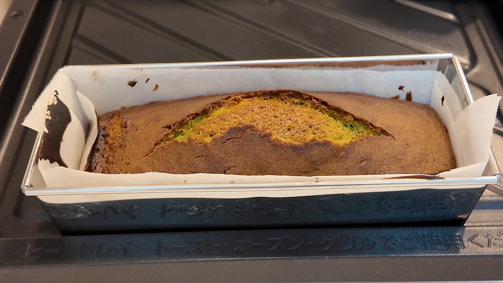 抹茶パウンドケーキ